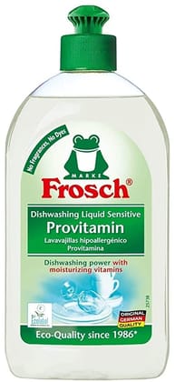 Frosch Sensitive Vitamin Dishwashing Liquid - 500 ml