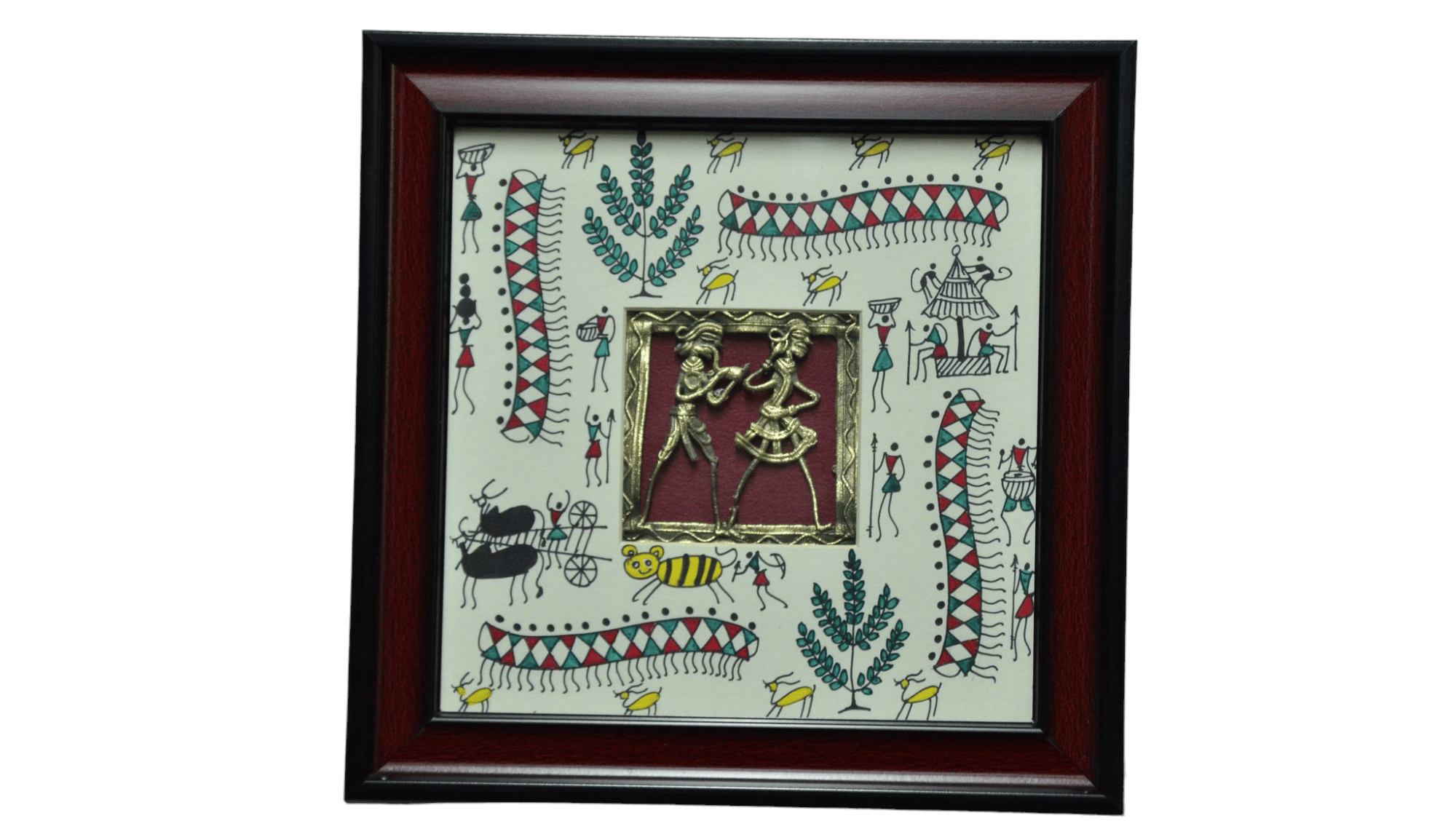 Jharcraft Jali Frame W. Saura Art (DK00549)