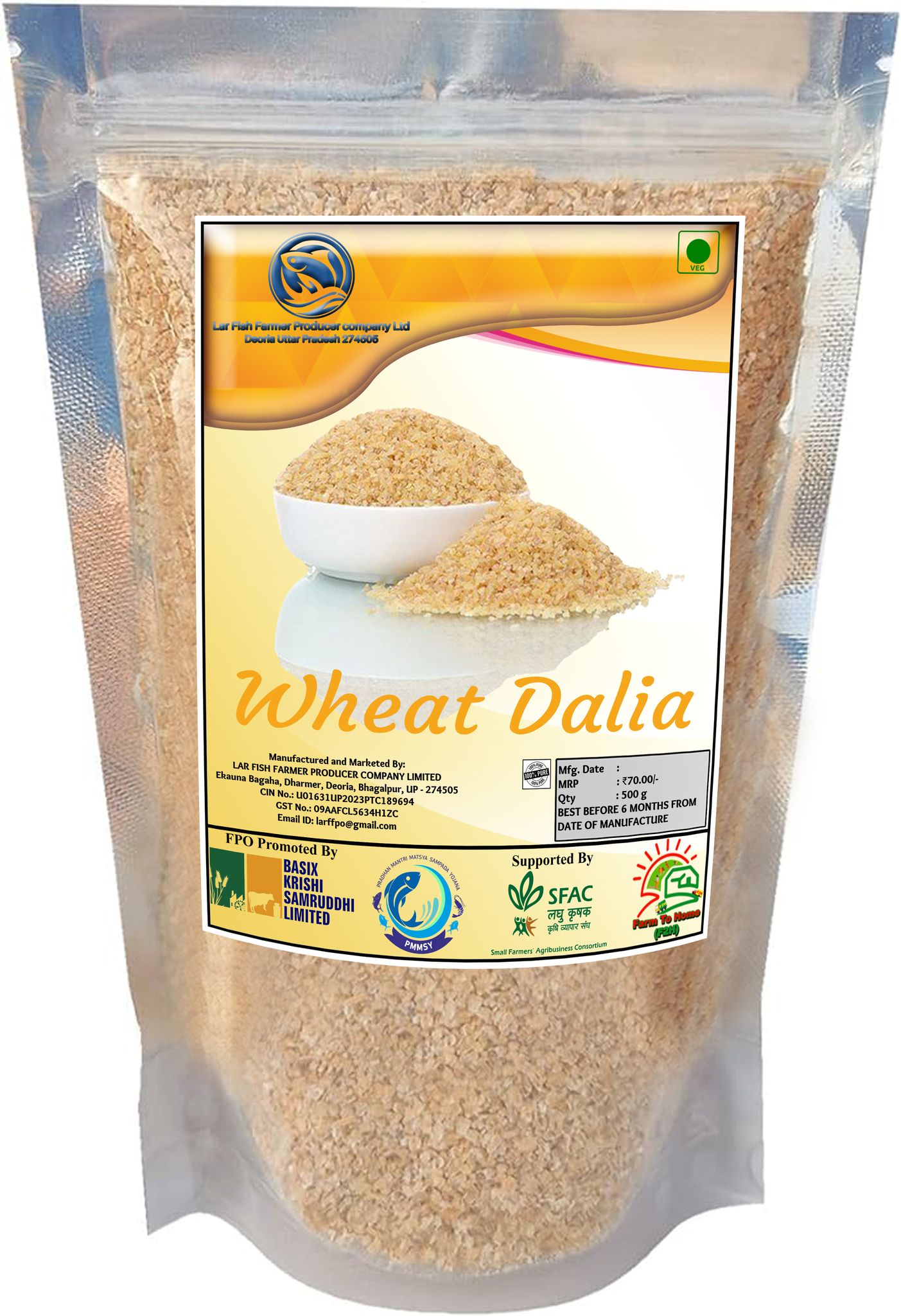 Wheat Dalia | 500gm