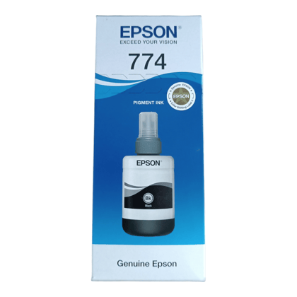 Genuine Epson T7741 (140ml) Black Ink Bottle for M100, M105, M200, M205, M605, M655, and L1455