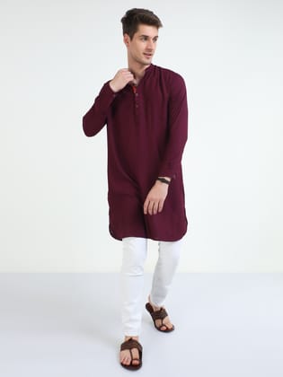 Winerio Mens Long Kurta Winerio Mens Long Kurta