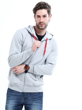 Drogo Dungeon Grey Melange Hoodie Drogo Dungeon Grey Melange Hoodie