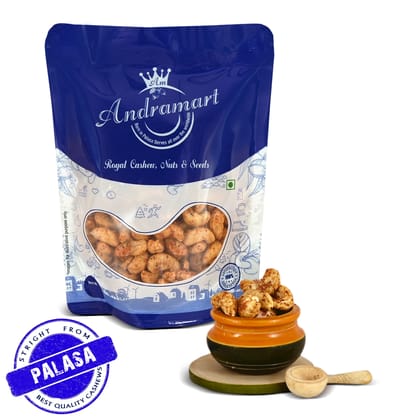 AndraMart  Solitaire Magic Masala Cashews 1 Kg  | 4x250 gms  |  Kaju  | Munthiri | Masala Kaju