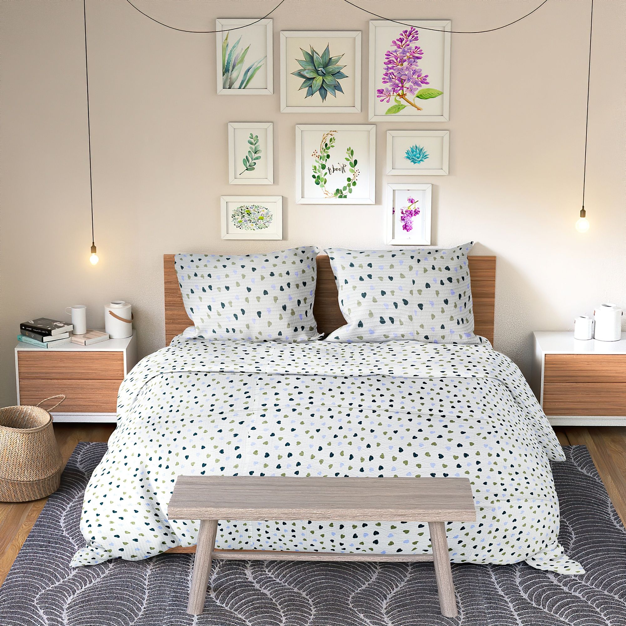 Beliyan Producer Company Limited and Handicraft Jaipuri Quilt Handmade Bed Cover Cotton Kantha Blanket