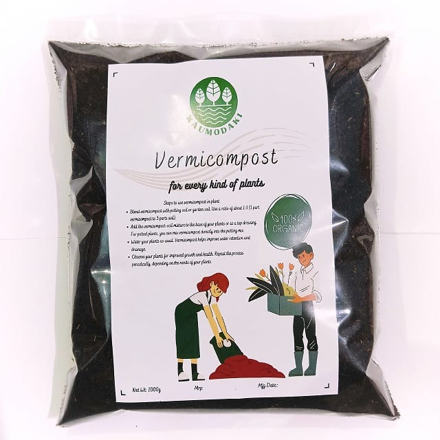 Kaumodaki Vermicompost for Organic Farming and Gardening