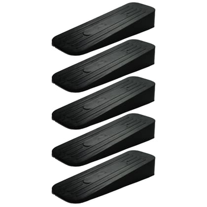 ALP Black Door Stoppers, Pack of 5 ALP Black Door Stoppers, Pack of 5