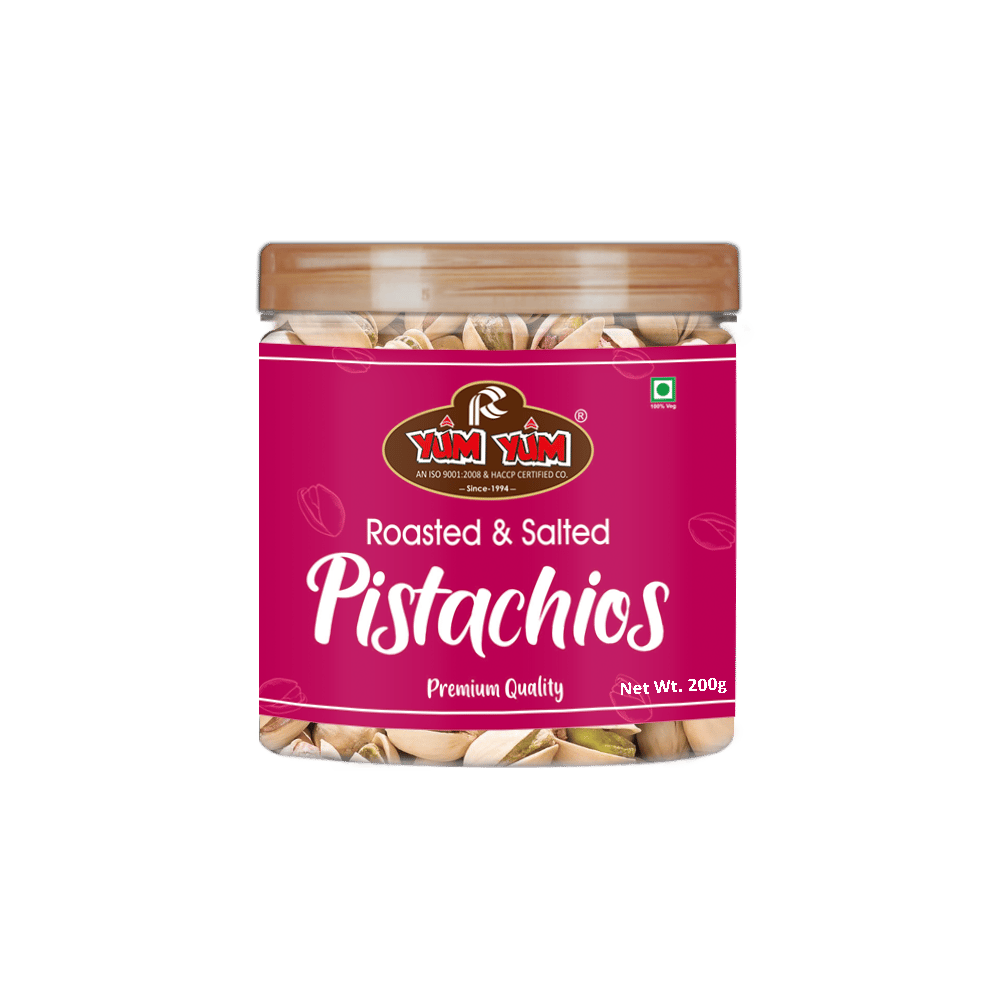 Yum Yum Roasted & Salted Pistachios 200g