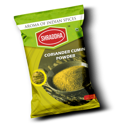 Shraddha Masala Coriander Cumin Powder | Coriander Powder | Dhaniya Jeera | Dhana Jeeru, 1Kg Shraddha Masala Coriander Cumin Powder | Coriander Powder | Dhaniya Jeera | Dhana Jeeru, 1Kg