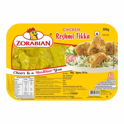 Zorabian Boneless Reshmi Chicken Tikka