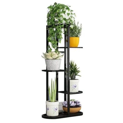 Bee Creative A Trendy Ultra Luxury Metal 5 Tier 6 Potted Plant Stand Bee Creative A Trendy Ultra Luxury Metal 5 Tier 6 Potted Plant Stand