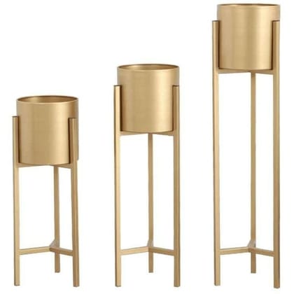 Bee Creative A Trendy Ultra Luxury Metal Plant Stand Bee Creative A Trendy Ultra Luxury Metal Plant Stand