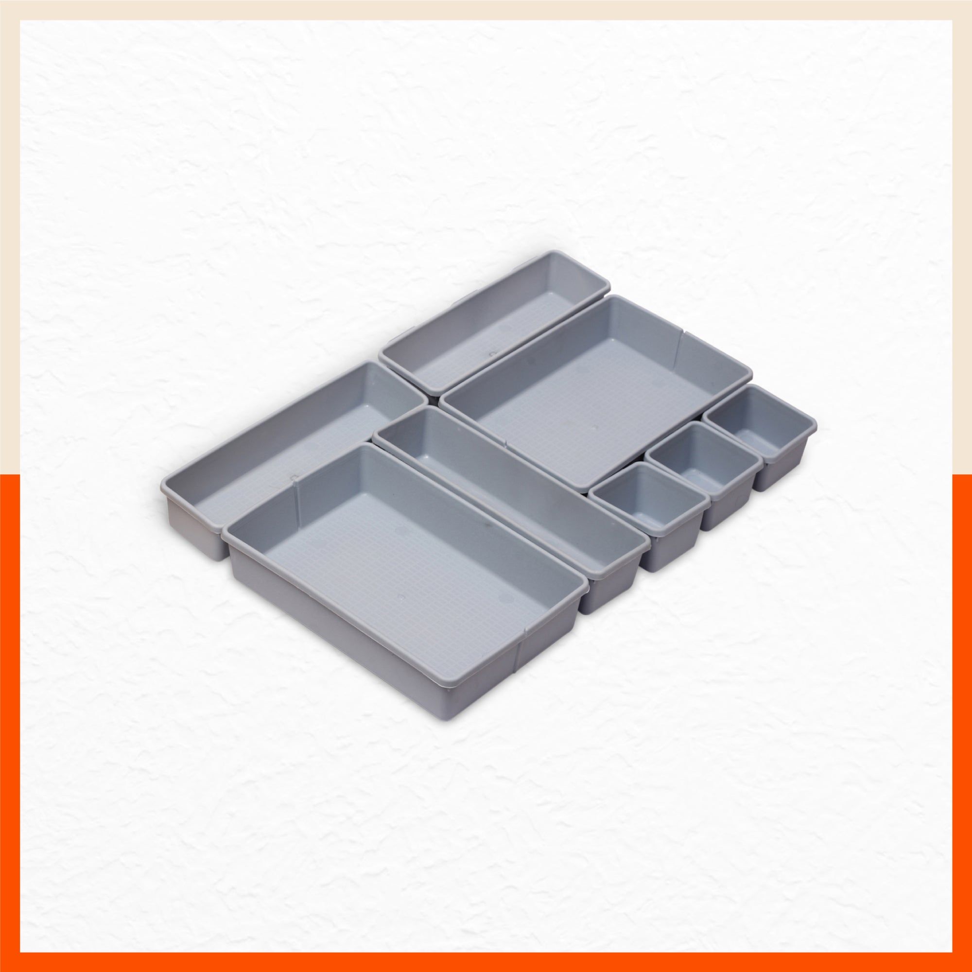 Stomo Vero Multipurpose Drawer Organizer for Home | Ash