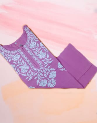 PINK SHORT COTTON KURTI