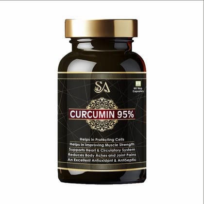 CURCUMIN 95%(Antioxidant & Anti-inflammatory Supplement – For Skin, Joint Support, Boosts Immune System) CURCUMIN 95%(Antioxidant & Anti-inflammatory Supplement – For Skin, Joint Support, Boosts Immune System)
