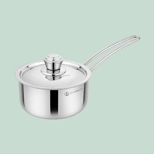 Stainless Steel Triply Saucepan with SS Lid