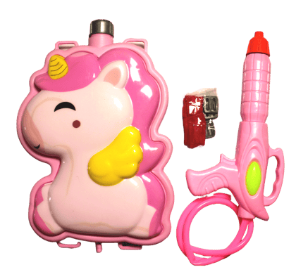 DyneJoy Pressure Gun with tank Holi Pichkari , cartoon character,Medium ,Multicolor (Pack of 1)