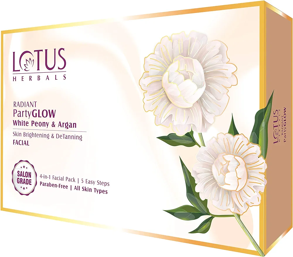 Lotus Herbals Radiant Party 4 In 1 Facial Pack (57gm each)