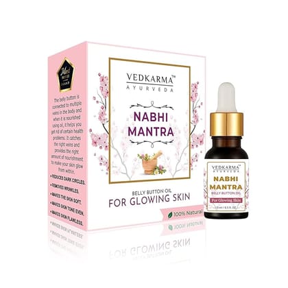 Vedkarma Ayurveda Nabhi Mantra Belly Button Oil For Glowing Skin Vedkarma Ayurveda Nabhi Mantra Belly Button Oil For Glowing Skin