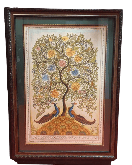 Pichwai Painting- Life Of Tree in canvas