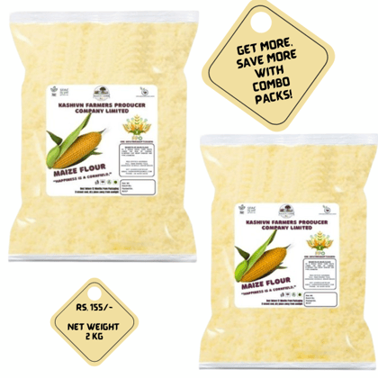 Maize Flour 2 KG - Get more, save more with combo packs! Maize Flour 2 KG - Get more, save more with combo packs!
