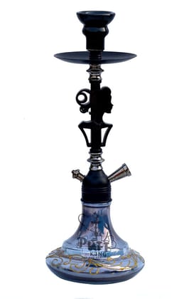 Puff King Hookah Set Designer Decorative Stylish Hookah for Flavour Hukkah (MISblk) (14 inch) Puff King Hookah Set Designer Decorative Stylish Hookah for Flavour Hukkah (MISblk) (14 inch)