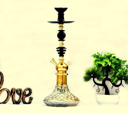 Puff King Hookah Pot Set Stylish Decorative Flavour Sheesha Glass Pot for Home Decor and Refreshment.(5035-RUSSNbase) Puff King Hookah Pot Set Stylish Decorative Flavour Sheesha Glass Pot for Home Decor and Refreshment.(5035-RUSSNbase)