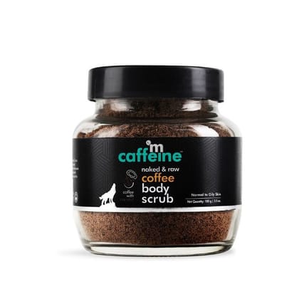 MCaffeine Exfoliating Coffee Body Scrub For Tan Removal & Soft-Smooth Skin - 100% Natural (100g)