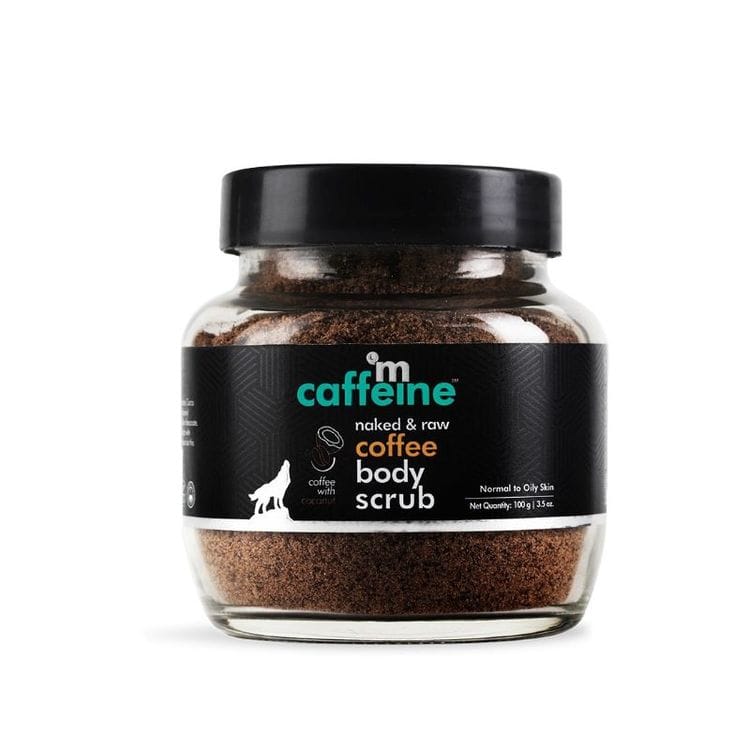 MCaffeine Exfoliating Coffee Body Scrub For Tan Removal & Soft-Smooth Skin - 100% Natural (100g)