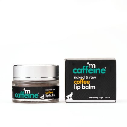 MCaffeine Coffee Lip Balm for Dry, Chapped & Pigmented Lips-24 Hrs Moisturization with Shea Butter & Vitamin E (12g) MCaffeine Coffee Lip Balm for Dry, Chapped & Pigmented Lips-24 Hrs Moisturization with Shea Butter & Vitamin E (12g)