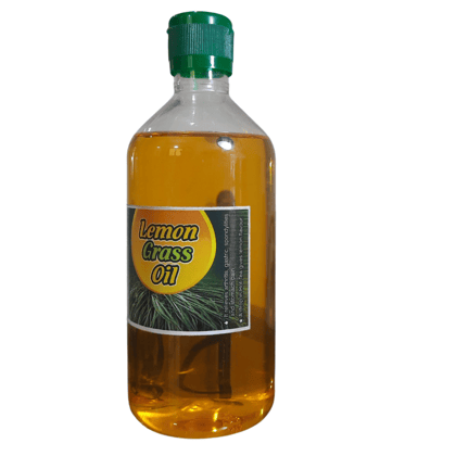 100% Pure Lemongrass Oil (500 ml bottle) 100% Pure Lemongrass Oil (500 ml bottle)