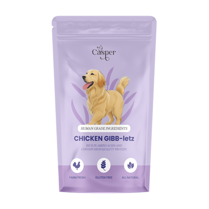Casper's Chicken Gibb-letz Dog Treat 100gms Casper's Chicken Gibb-letz Dog Treat 100gms