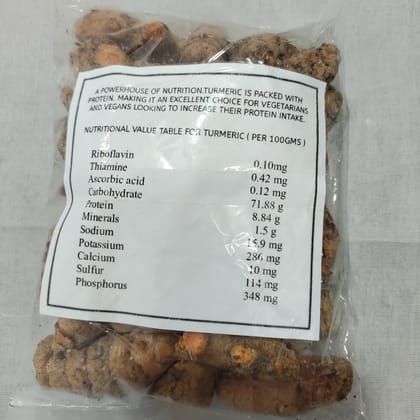Raw Turmeric fingers 250 gm