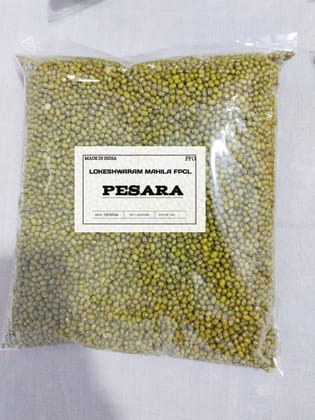 PESARA Premium Green Mung Beans - Made in India