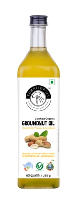 TURRITOPSIS Kachi Ghani Groundnut Oil Certified Organic Kohlu Chekku Wood pressed Cold pressed Virgin Unrefined Pure Natural Cooking Oil 1 Litre Pack of 1 TURRITOPSIS Kachi Ghani Groundnut Oil Certified Organic Kohlu Chekku Wood pressed Cold pressed Virgin Unrefined Pure Natural Cooking Oil 1 Litre Pack of 1