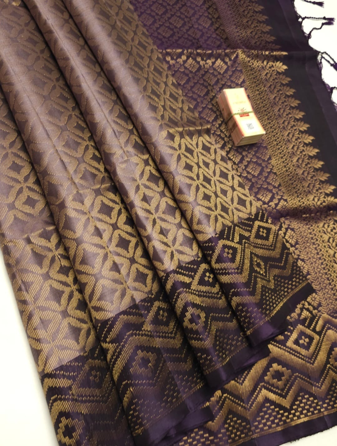 Kanchipuram pure soft silk saree