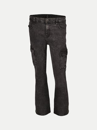 Women Black Denim Pants