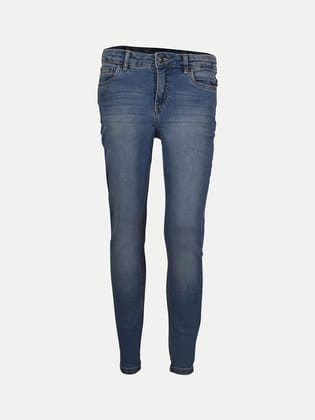 Women Light Blue Denim casual Pant