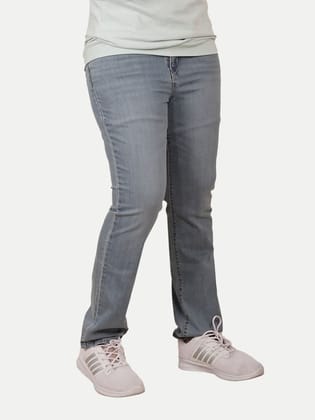Women Light Blue Denim Pants
