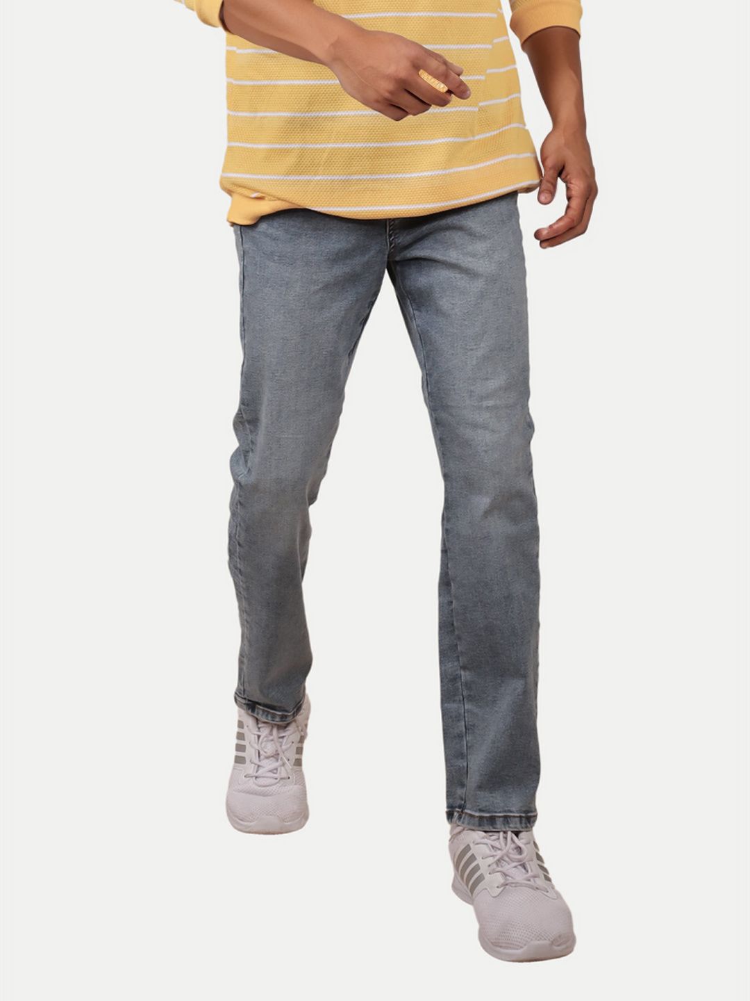 Men Basic Light Blue stretch Denim Jeans