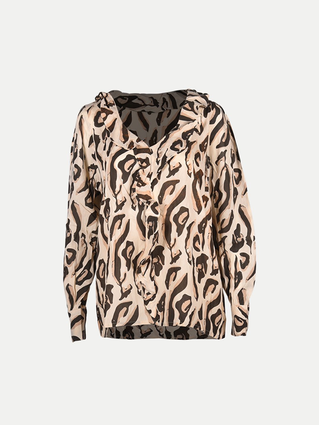 Women Green Full Sleeve Blouse