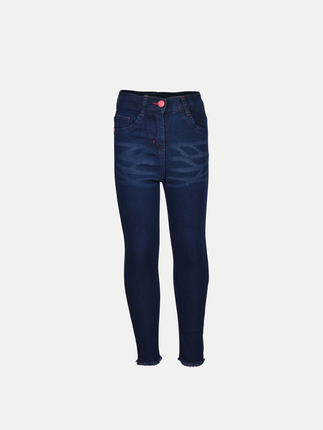 Teen Girls Dark Blue Denim Pant