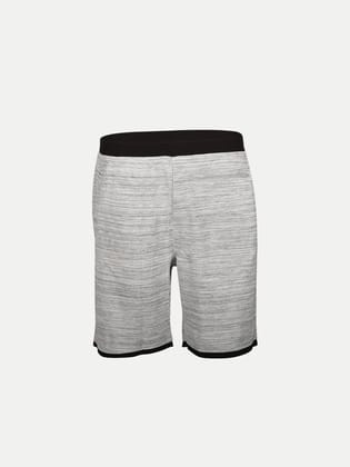 Mens Black knitted Casual Shorts