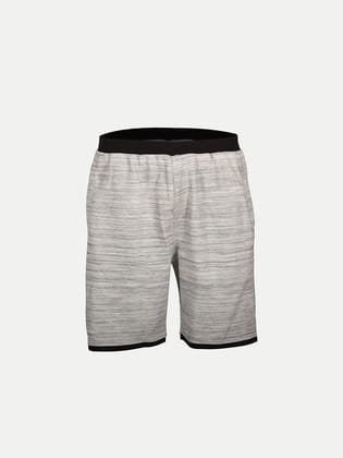 Mens Navy knitted Casual Shorts