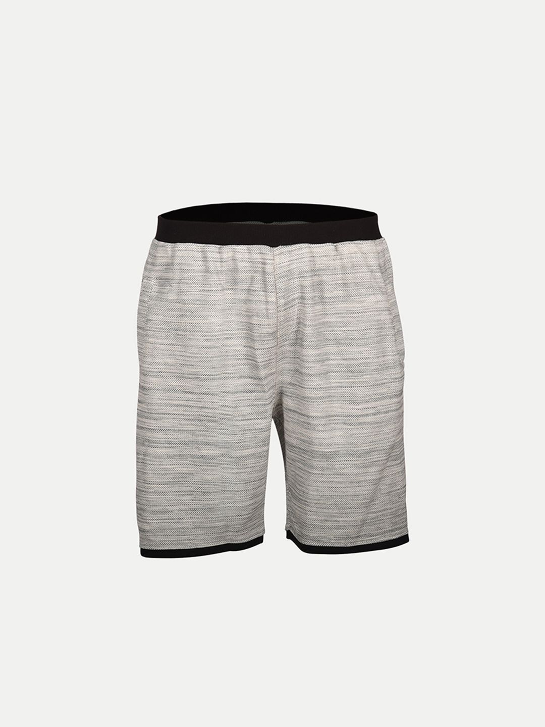 Mens Navy knitted Casual Shorts