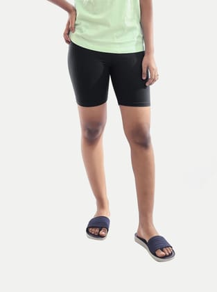 Teen Girls Dark Grey Casual Shorts