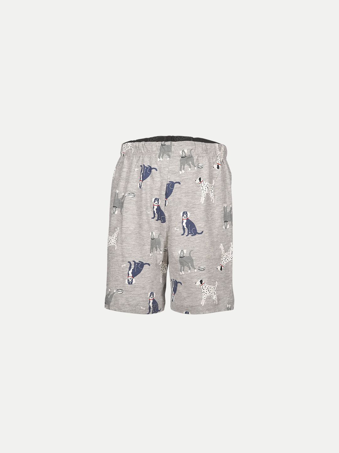 Girls  Grey Animal All-over Printed Lounge Shorts