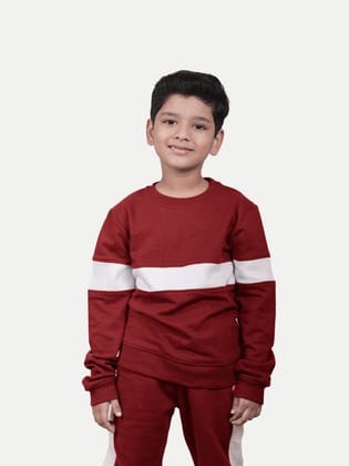 Boys Red Sweatshirt