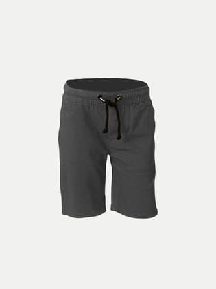 Boys Dark Grey Chino Shorts