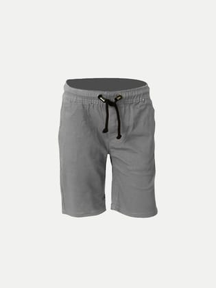 Boys Light Grey Chino Shorts