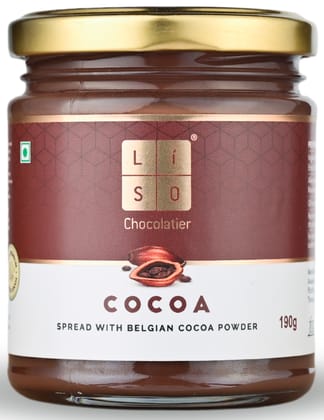 Cocoa Spread | Unique Blend Of Rich Belgian Cocoa Powder | 100% Vegetarian with No Palm Oil | Cold Processed Cocoa Spread | Unique Blend Of Rich Belgian Cocoa Powder | 100% Vegetarian with No Palm Oil | Cold Processed
